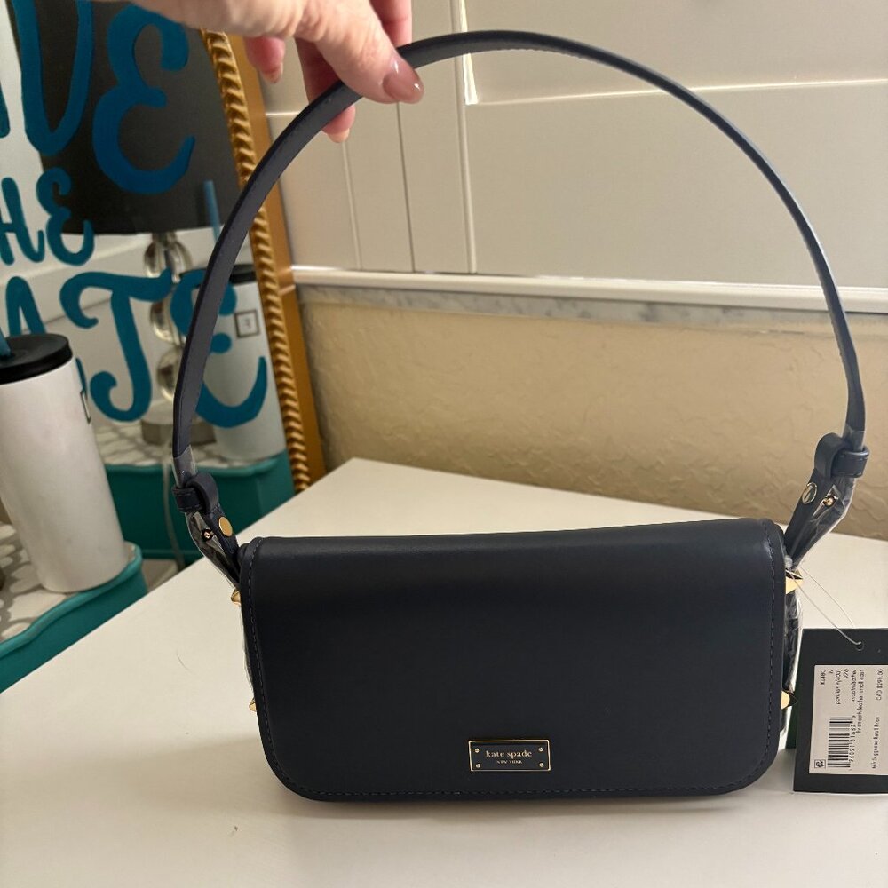 Kate Spade Liv Shoulder Bag - Navy